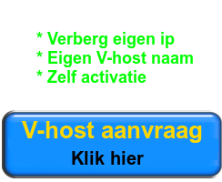 v-host aanvraag
